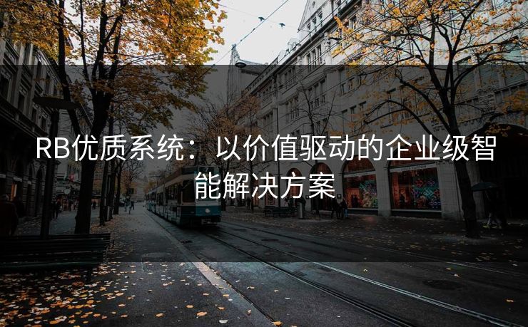 RB优质系统：以价值驱动的企业级智能解决方案